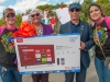 Winner of the Smart TV drawing, Eva Arellano Vazquez