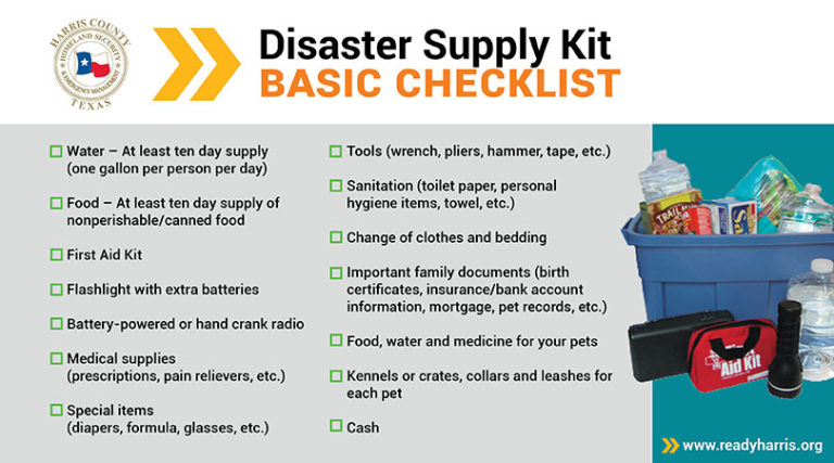 Disaster Preparedness – East Aldine Management District