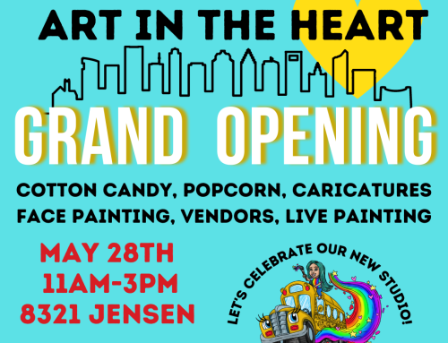 Art in the Heart: Gran inauguración, 28 de mayo