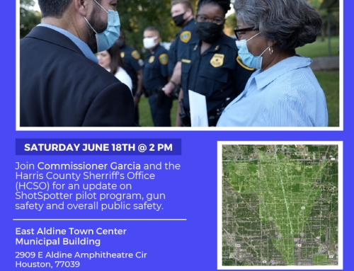 Precinct 2: Aldine Public Safety Community Meeting, June 18
