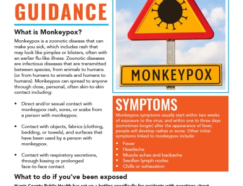 Updated COVID-19 info and Monkeypox FAQ Sheets