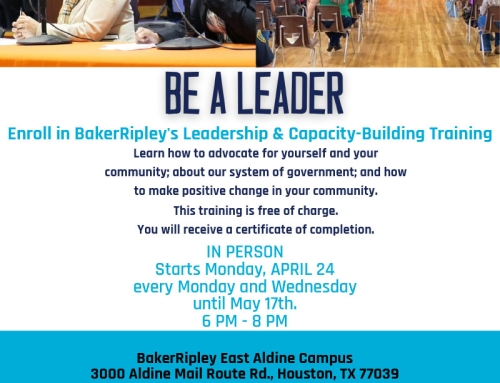 BakerRipley: Toma el curso de capacitación en liderazgo de BakerRipley