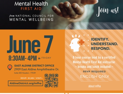 Clase gratuita: Primeros auxilios de salud mental, 7 de junio