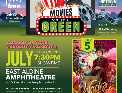 East Aldine’s Movies on the Green – Wonka, July 5