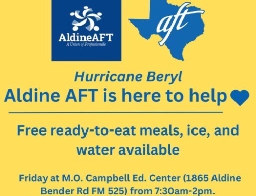 Aldine AFT is here to help
