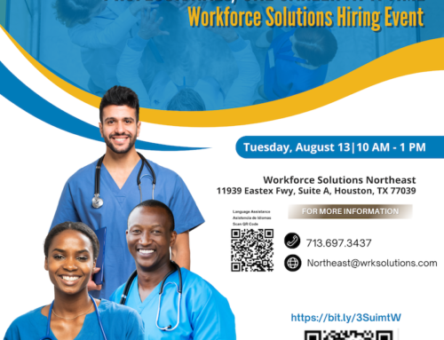 Healthcare Hiring Event at Workforce Solutions Northeast Office, Aug. 13