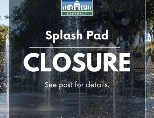 Splash Pad Closure