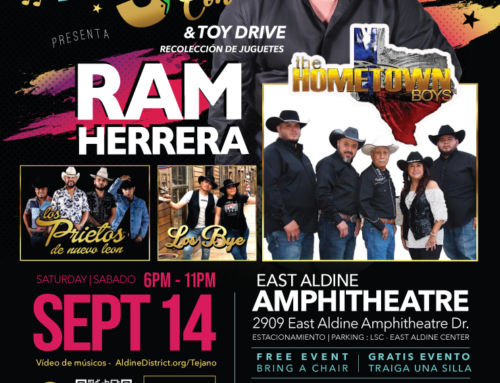 ¡El Distrito de East Aldine le invita a nuestro Concierto Tejano GRATIS! 14 de sept.