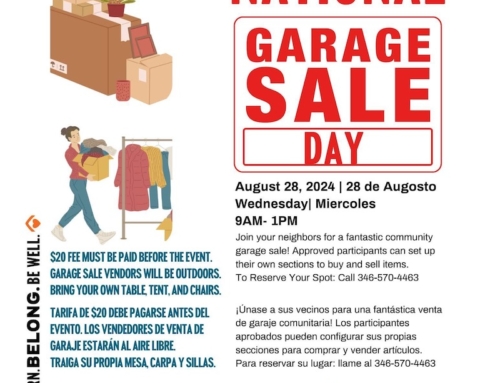 BakerRipley: National Garage Sale Day, Aug. 28