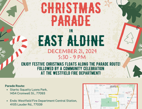 Join Us: East Aldine Festive Christmas Parade, Dec. 21