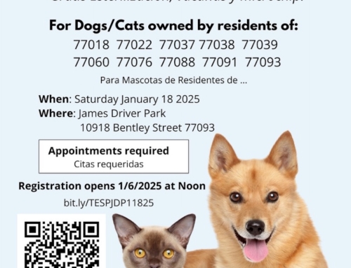 Free Spay/Neuter, Jan. 18