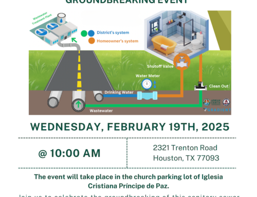 Westfield Estates Sanitary Sewer, Force Main, and Lift Station Construction Groundbreaking Event, Feb. 19