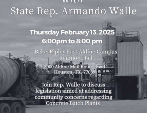 Join Rep. Walle to Discuss Legislation Aimed at Concrete Batch Plants, Feb. 13