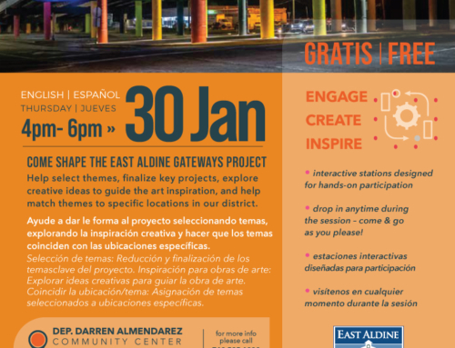 East Aldine Gateways – Survey Closes Wednesday, Feb. 19