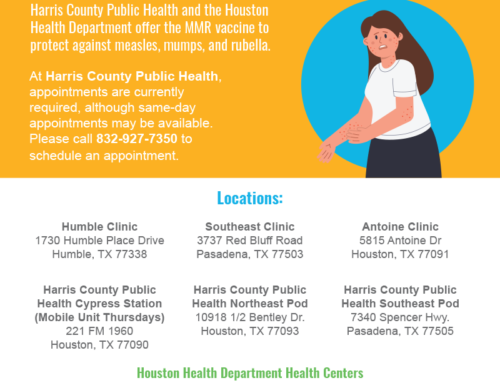 Measles Vaccine Locations in Houston and Harris County