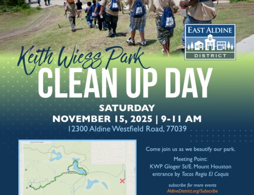 Join Us: Keith Wiess Park Clean Up Day, Nov. 15