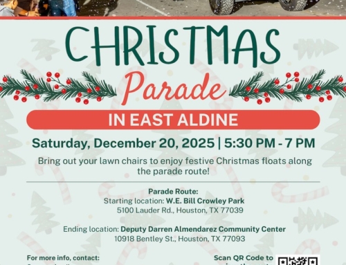 Join Us: Christmas Parade in East Aldine, Dec. 20
