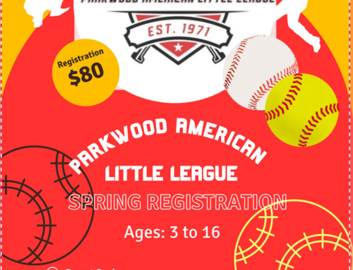Registration Open: Parkwood American Little League