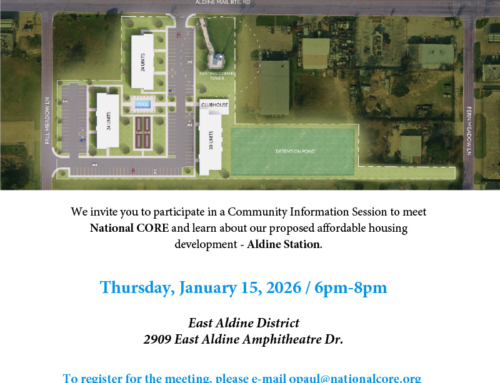 Community Meeting: Aldine Station, Jan. 15