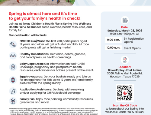 Spring Into Wellness – Health Fair & 5K Run, March 28