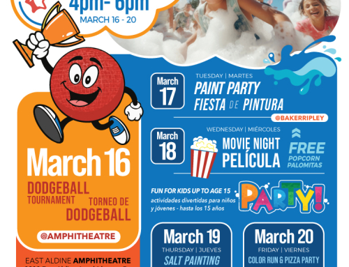 Free Spring Break Kid’s Camp, March 16-20