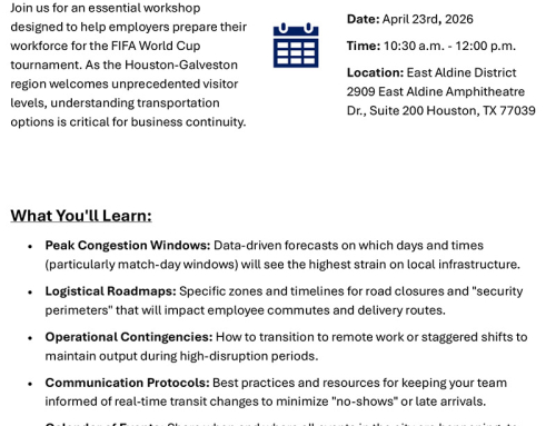 Calling All Employers: Liftoff to a Better Commute, April 23