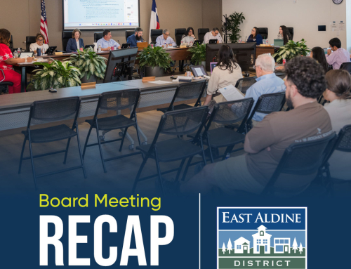EAMD Works Behind the Scenes – and Increasingly in Plain Sight – to Serve East Aldine