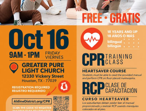 Free CPR Training Class, Oct. 16