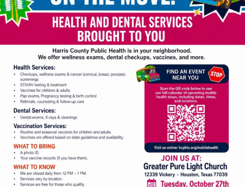 Salud móvil en su comunidad – servicios de salud y dentales gratuitos para usted, 27 de oct.