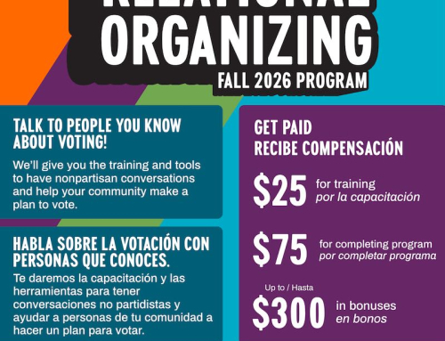 BakerRipley: Relational Organizing – Talk to People You Know About Voting